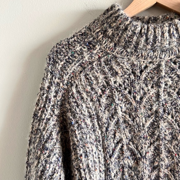 ba&sh Nathan Turtleneck Sweater | Multicolor | Size Small | US 4 - Picture 6 of 16